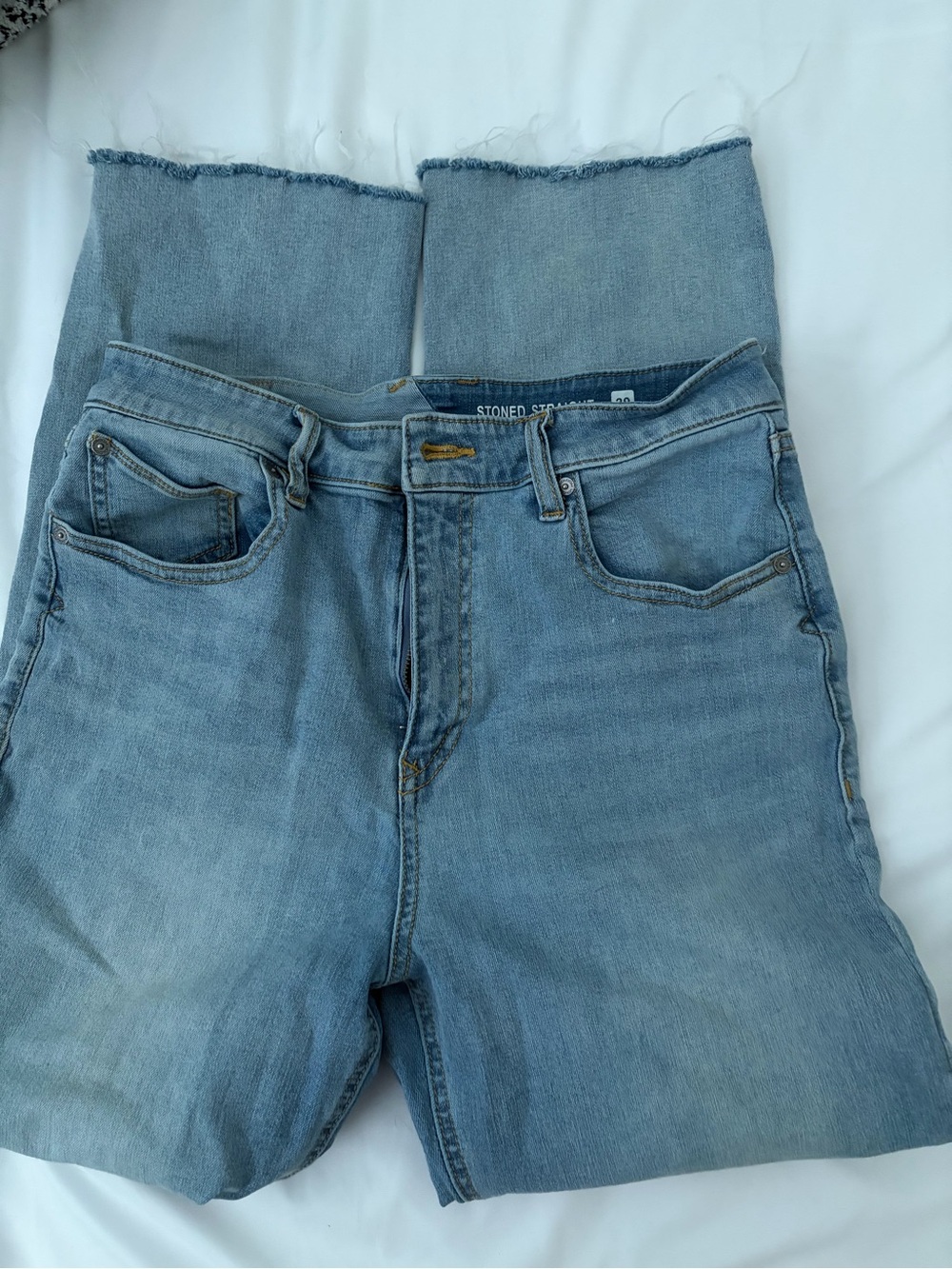 Volcom Light Blue Straight Leg Jeans